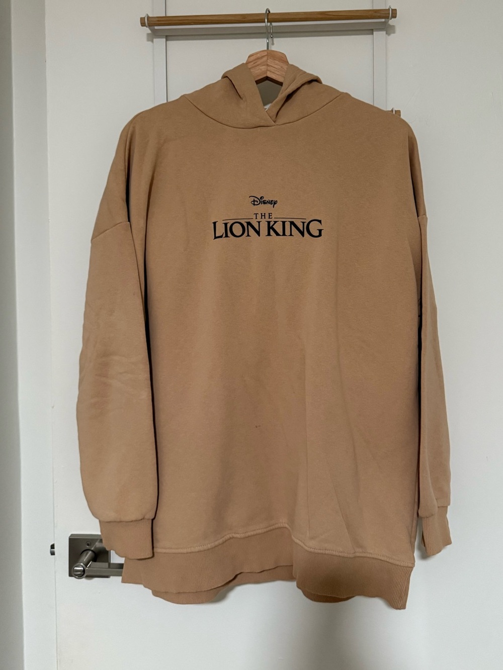 Disney Lion King Hoodie in Tan with Black Logo - Picture 2 of 10